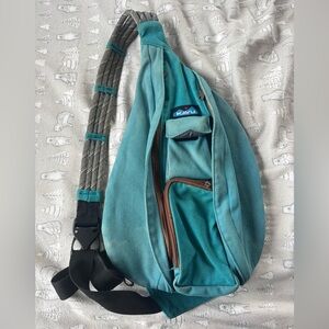 Kavu Aqua Blue Messenger Bag